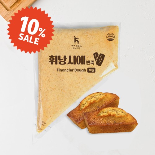 [할인이벤트] 휘낭시에 반죽 1kg 10봉