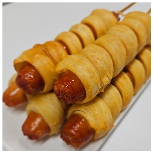 [생지] 겹겹이 페스츄리 핫도그 90g(5개입)