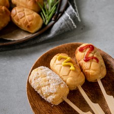 [50%할인 소비기한임박] 카스텔라 한입 미니 핫도그 1kg